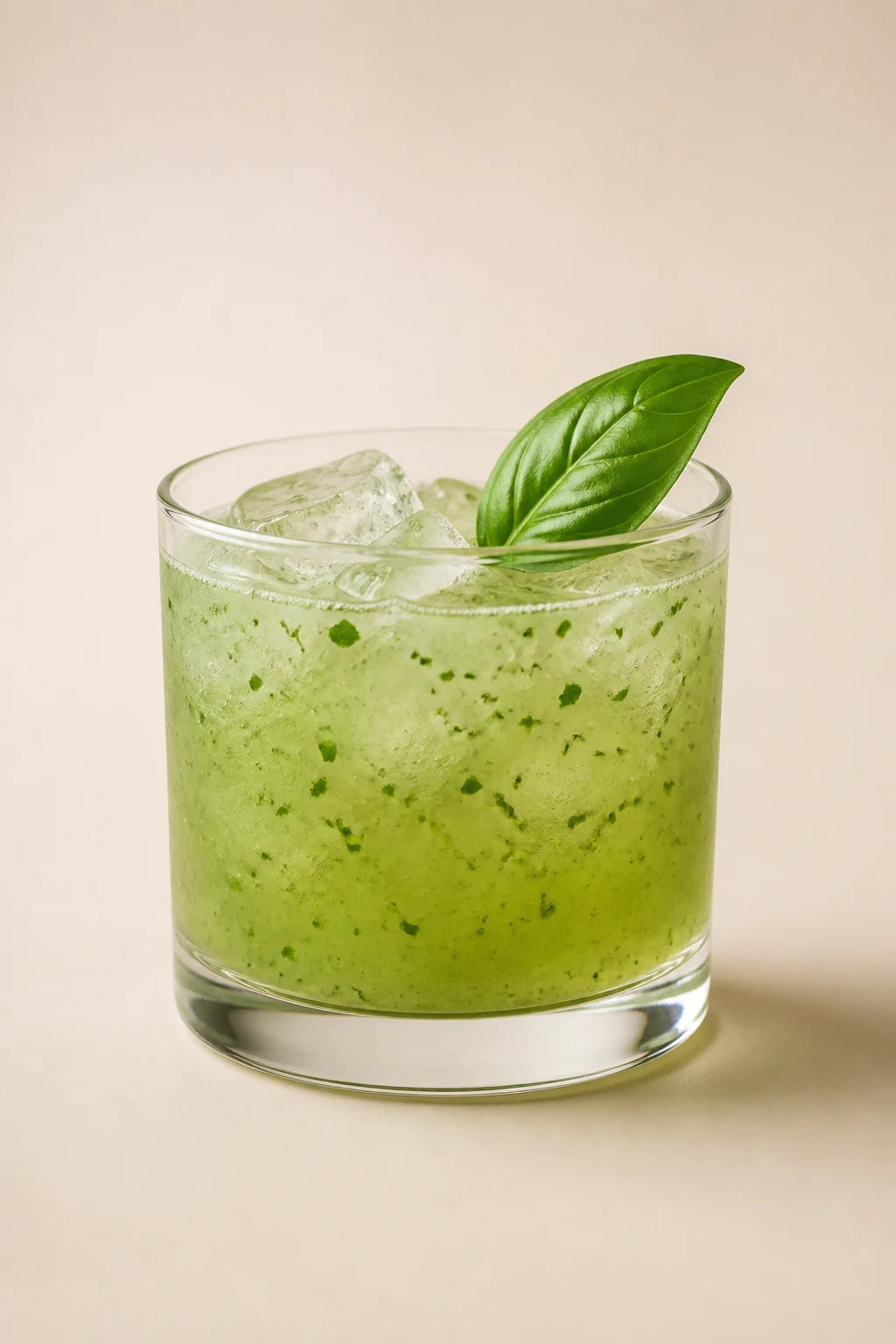 Gin Basil Smash cocktail