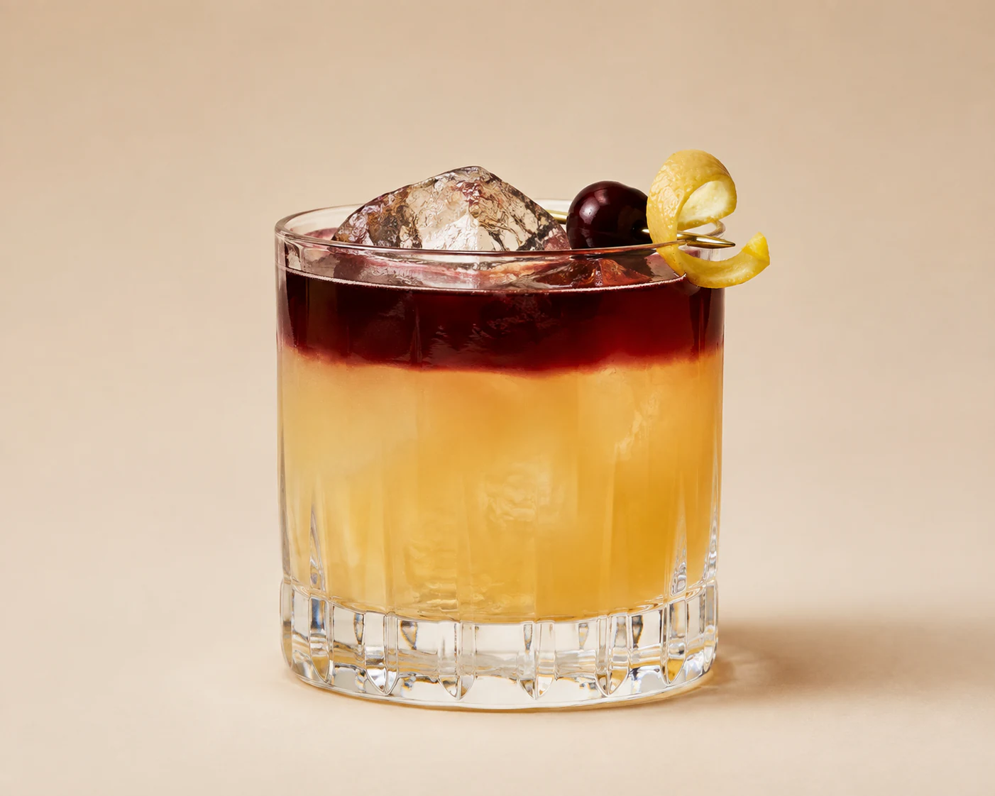 New York Sour cocktail